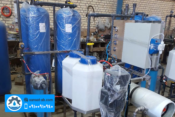 دستگاه آب شیرین کن با ظرفیت 25 متر مکعب