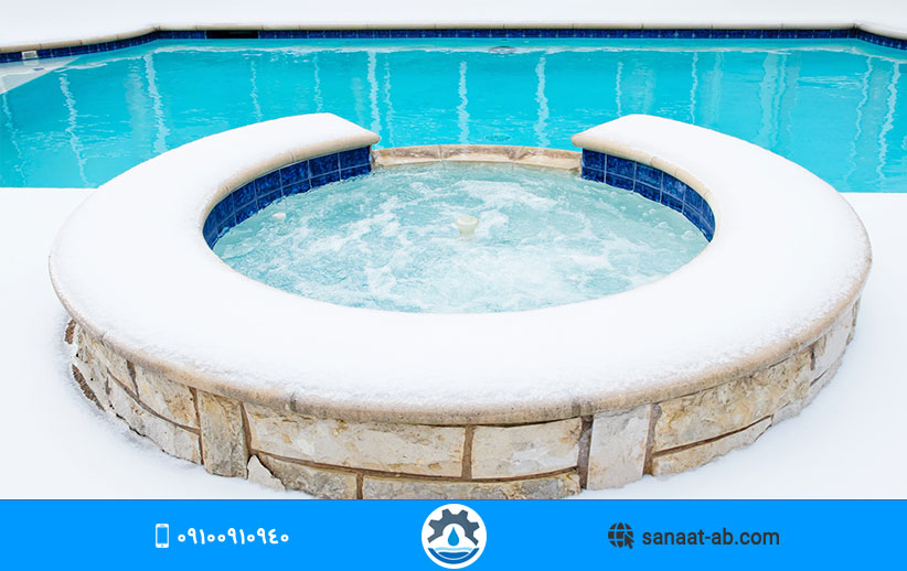نگهداری استخر در زمستان