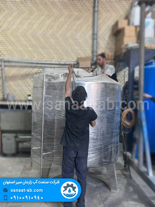 دستگاه آبساز دارویی و تجهیزات مرتبط برای شرکت داروسازی ارس